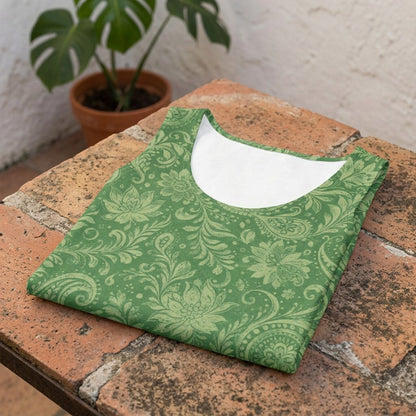 Sage Paisley Garden Cotton Tank Top | SAGE RIO