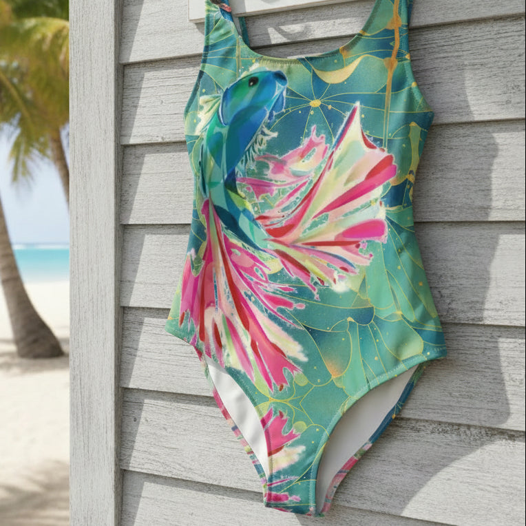 Flirty Fish One-Piece Swimsuit | Chameleon Surf